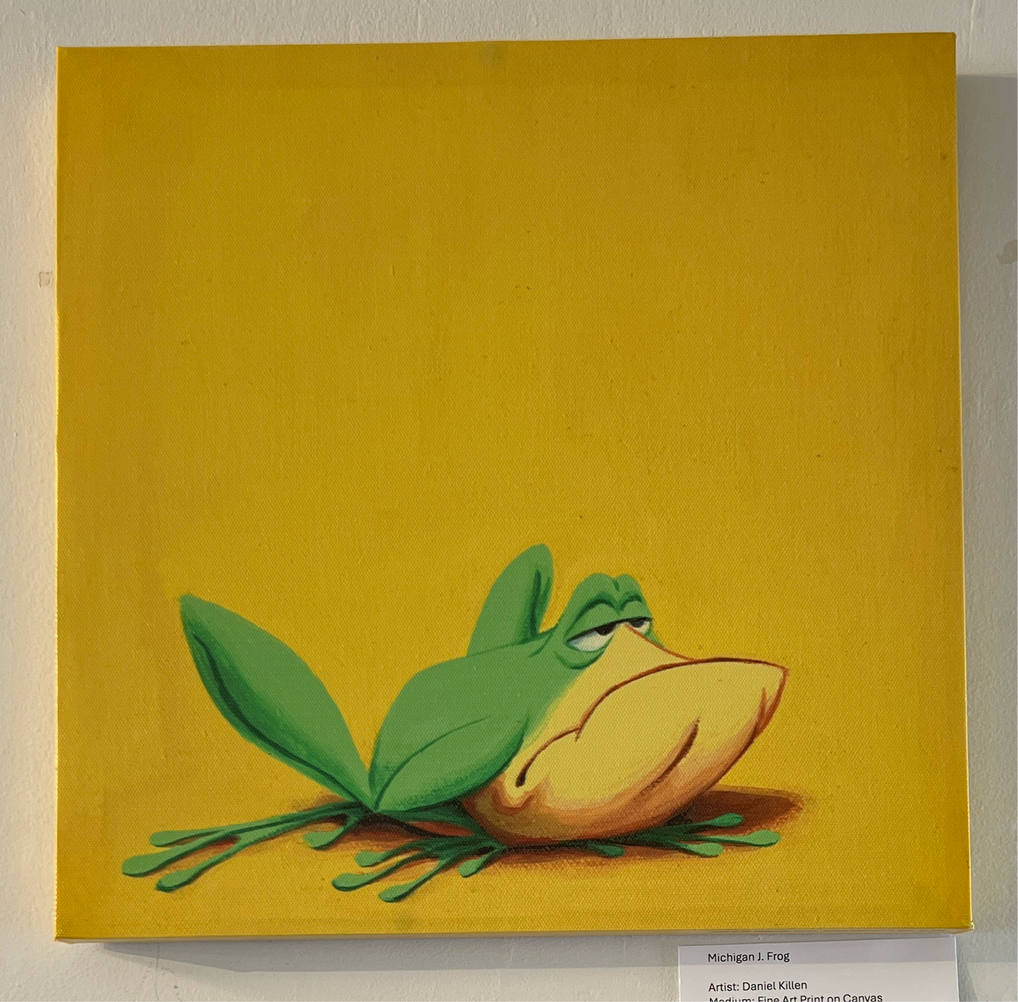 MICHIGAN J. FROG - CANVAS