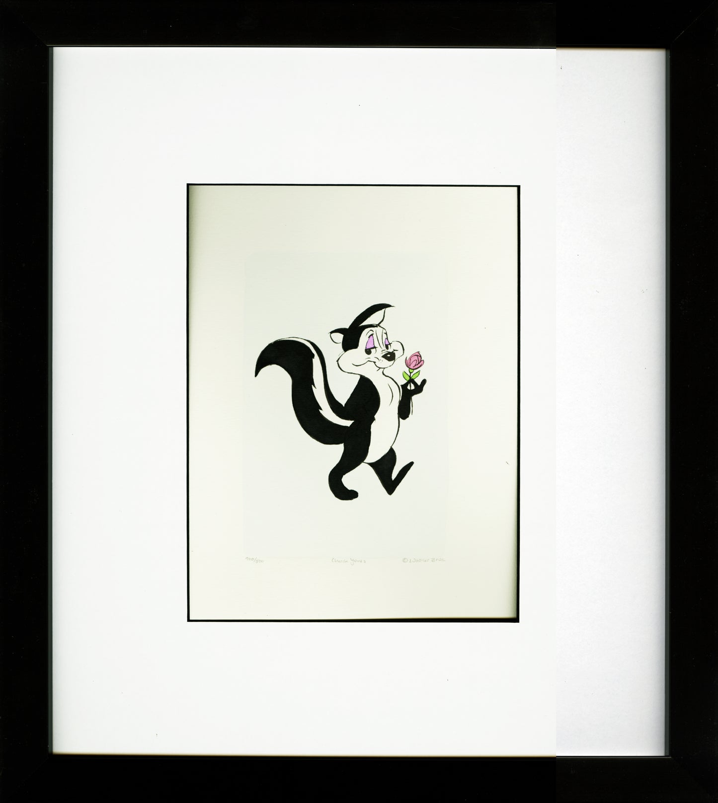PEPE LE PEW - ETCHING