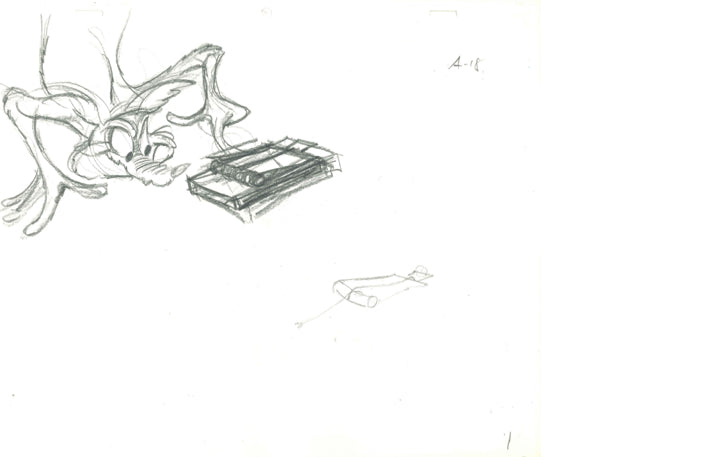 Coyote and Mouse Trap Layout Drawing