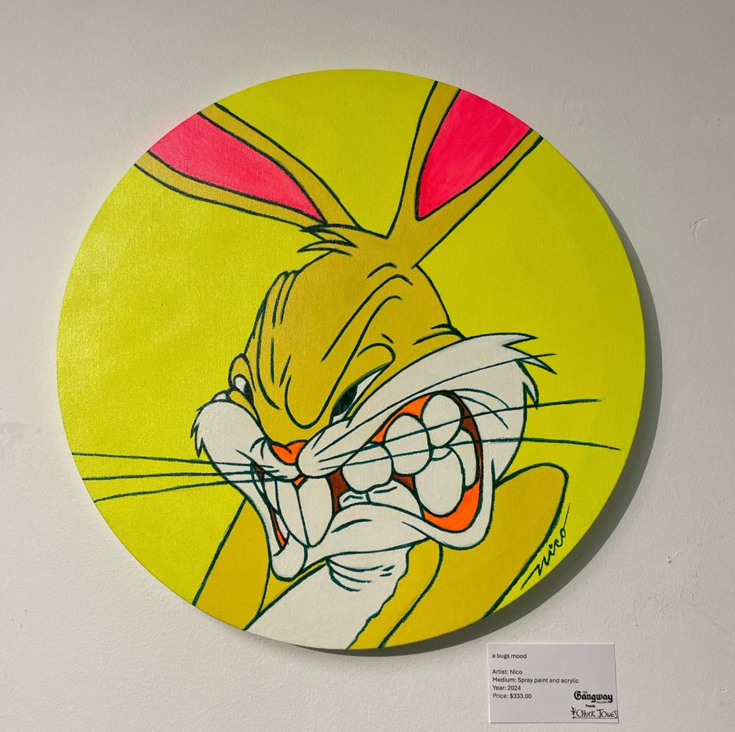 "A Bugs Mood" by Nico - Original Painting