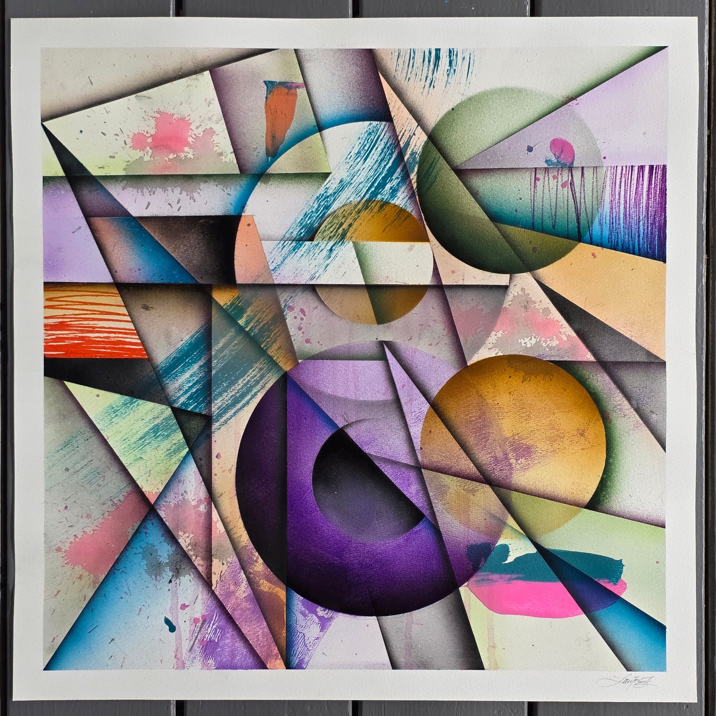 Laurens "Fervor", framed