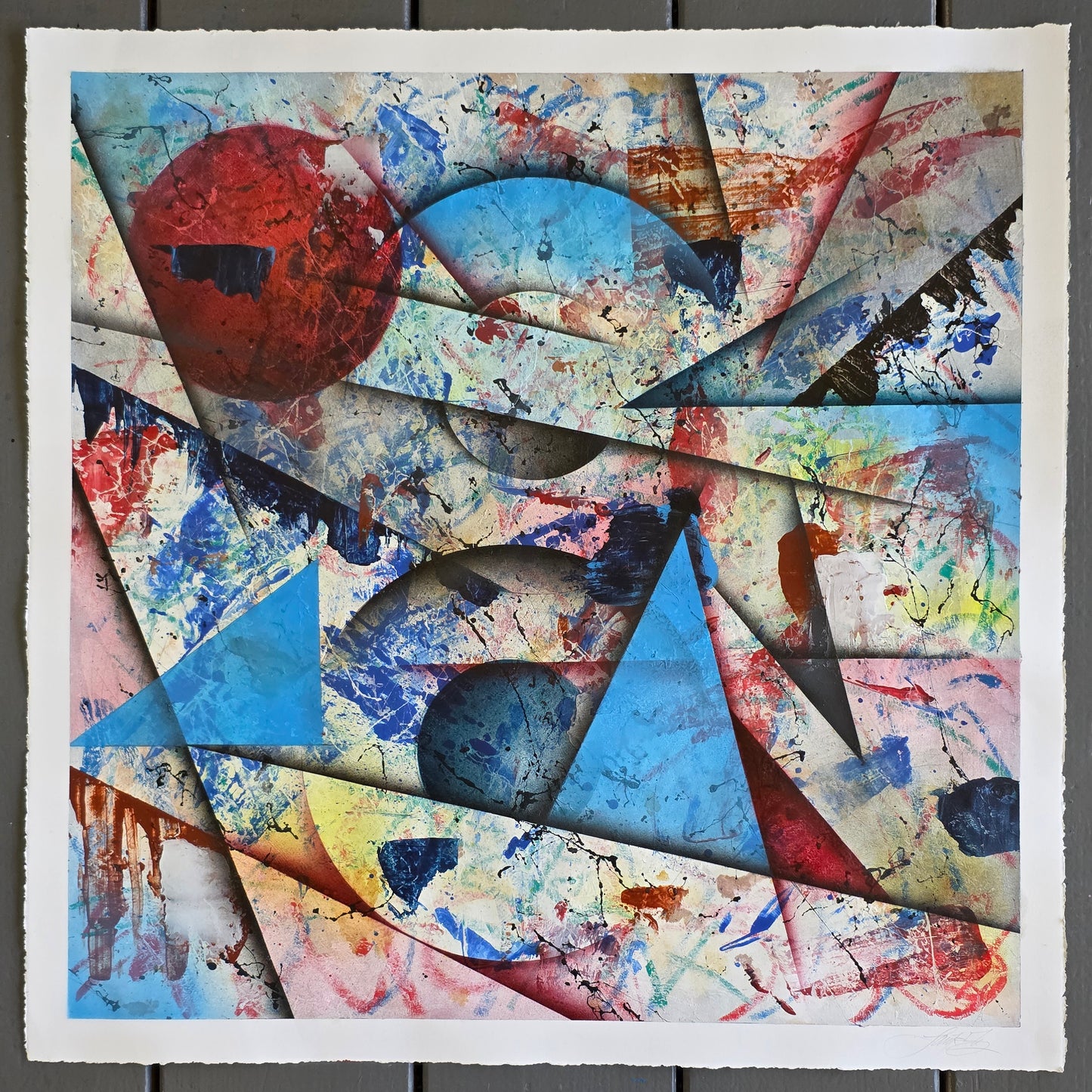 Laurens "A reckoning With 44", framed