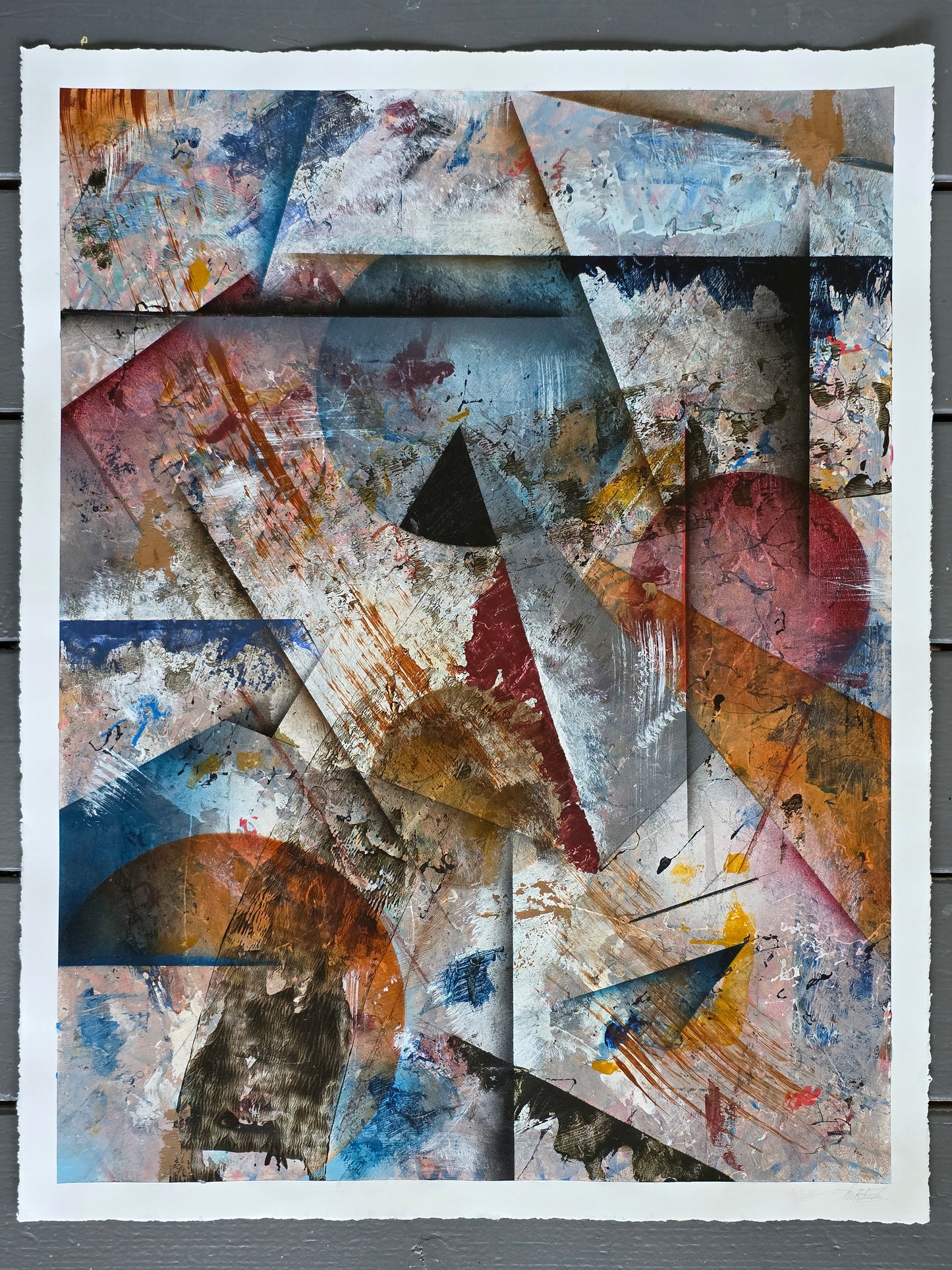 Laurens "The Pit", framed