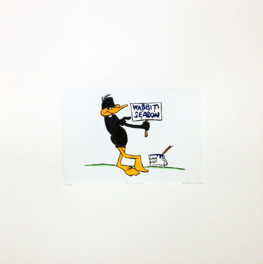 DAFFY DUCK - ETCHING